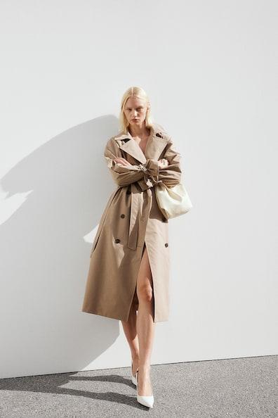 Double-breasted Trench Coat Product Image