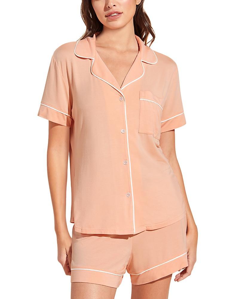 Eberjey Gisele Relaxed Jersey Knit Short Pajamas Product Image