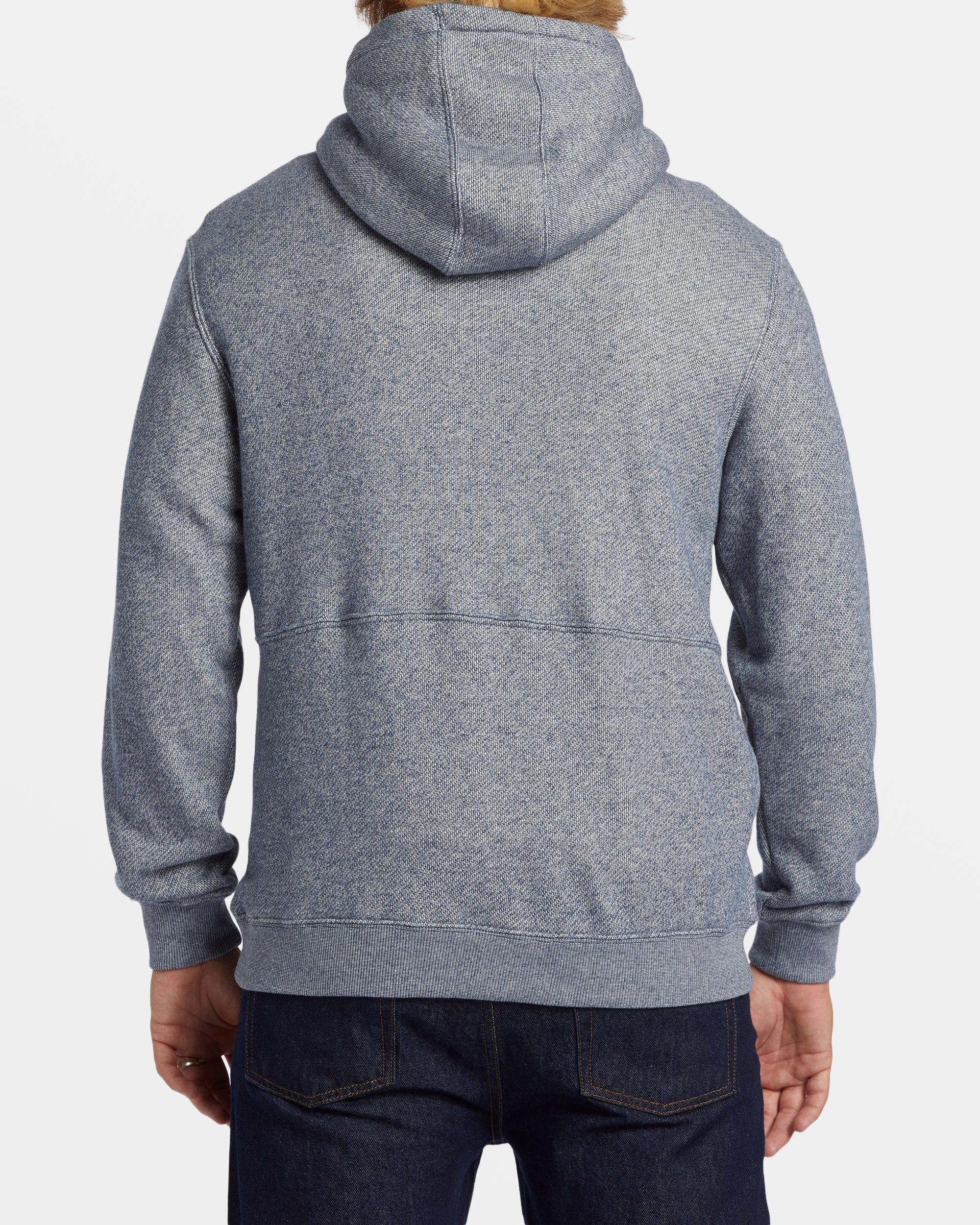 Hudson Zip Hoodie - Dusty Navy Heather Male Product Image