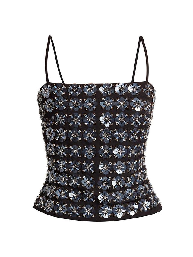 Womens Ivy Sequined Top Product Image