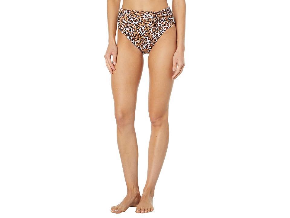 Lilly Pulitzer Valyn Bottoms (Chocolate/Onyx My Favorite Spot) Women's Swimwear Product Image