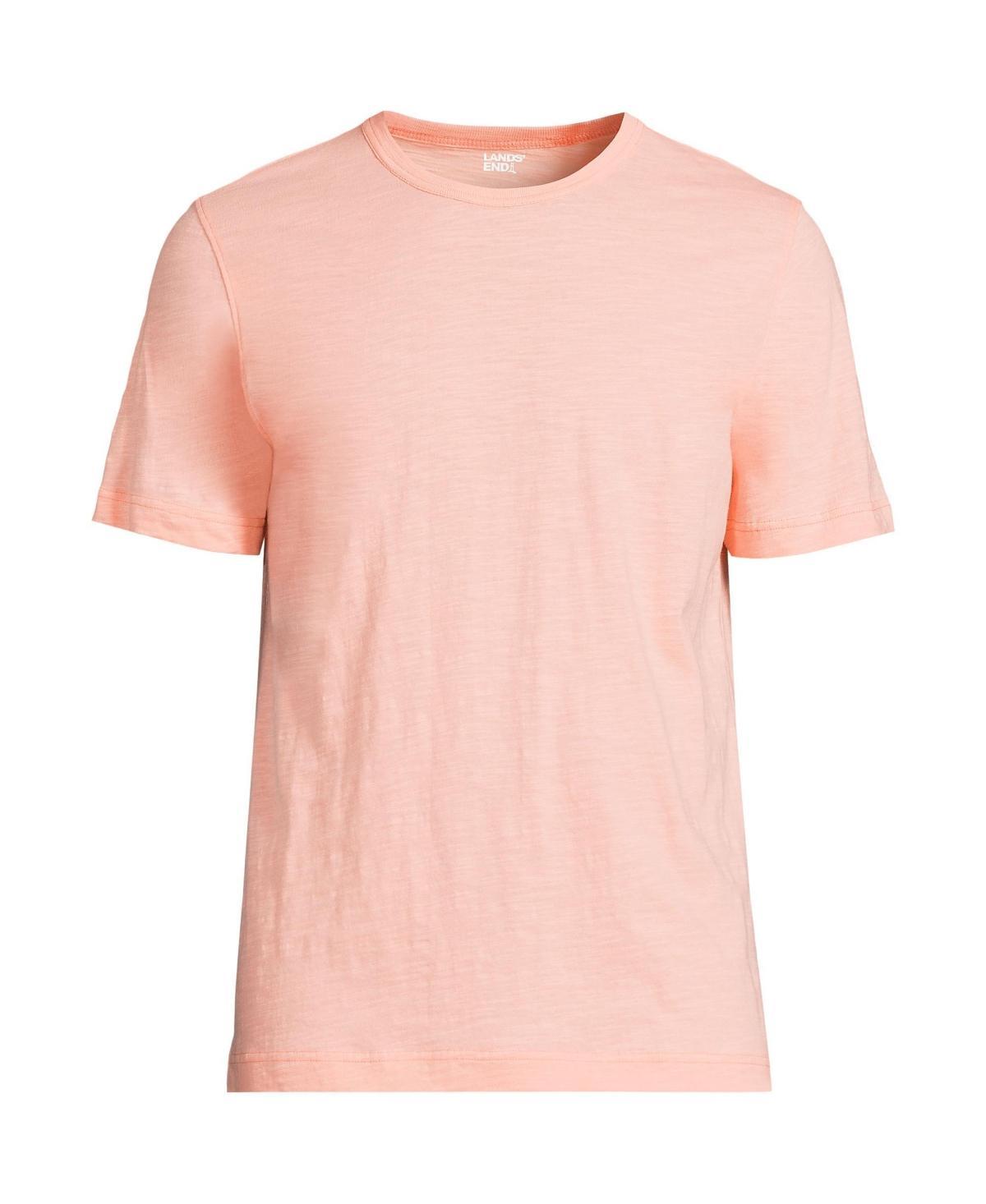 Lands End Mens Short Sleeve Garment Dye Slub T-Shirt Product Image