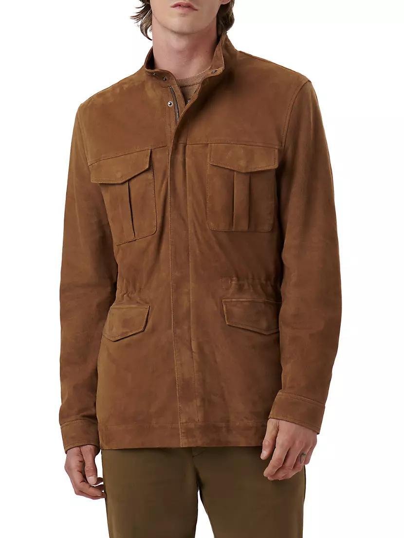 Leather Field Jacket Product Image