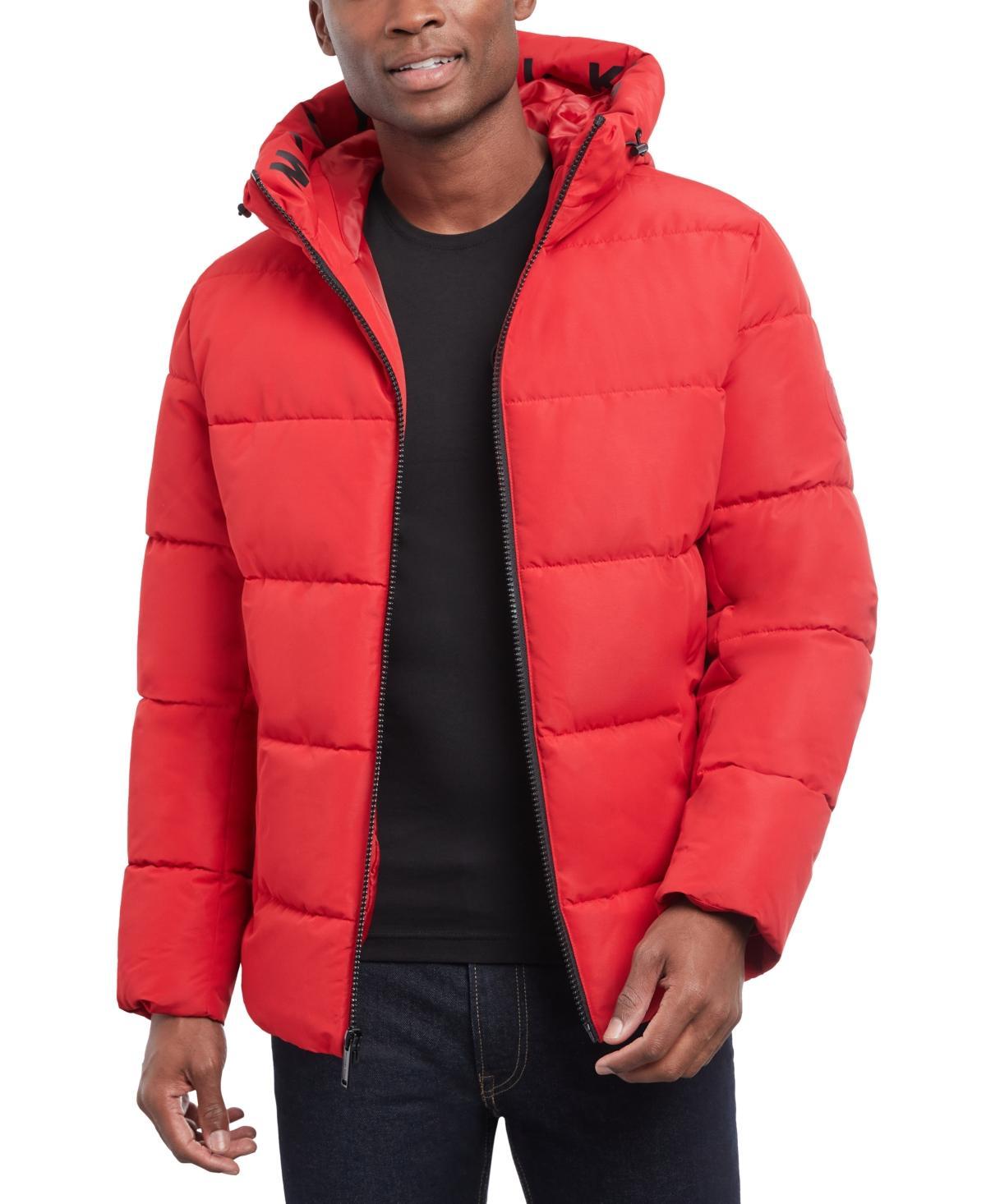 Michael Kors Mens Quilted Hooded Puffer Jacket Product Image