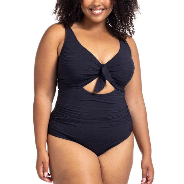 Aria one piece swimsuit by Artesands in black Product Image