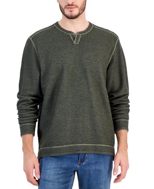 Tommy Bahama Mens Bayview Reversible Split-Neck Sweatshirt Product Image