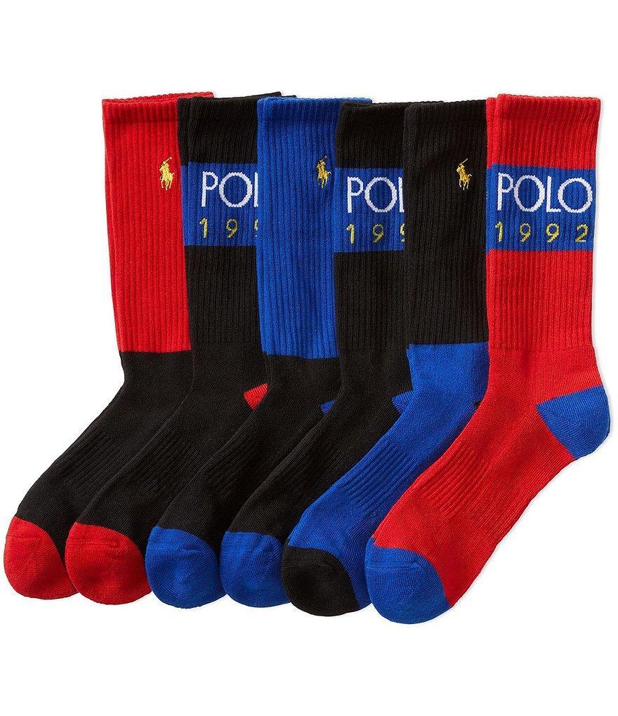 Polo Ralph Lauren Polo 1992 Crew Socks 6-Pack Product Image