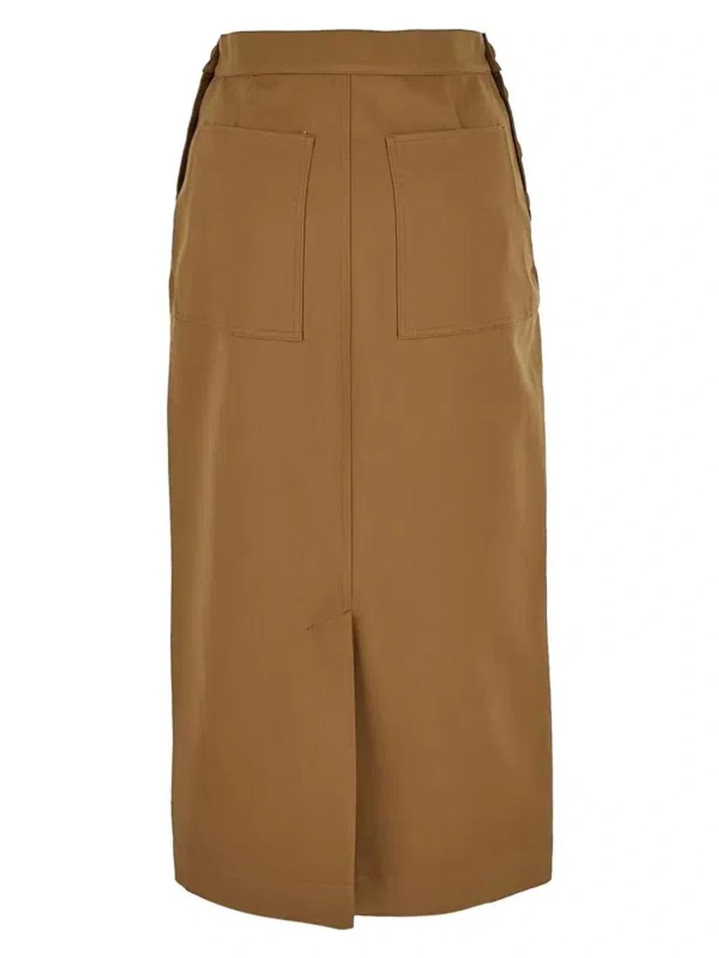 Cresta Skirt In Beige Product Image