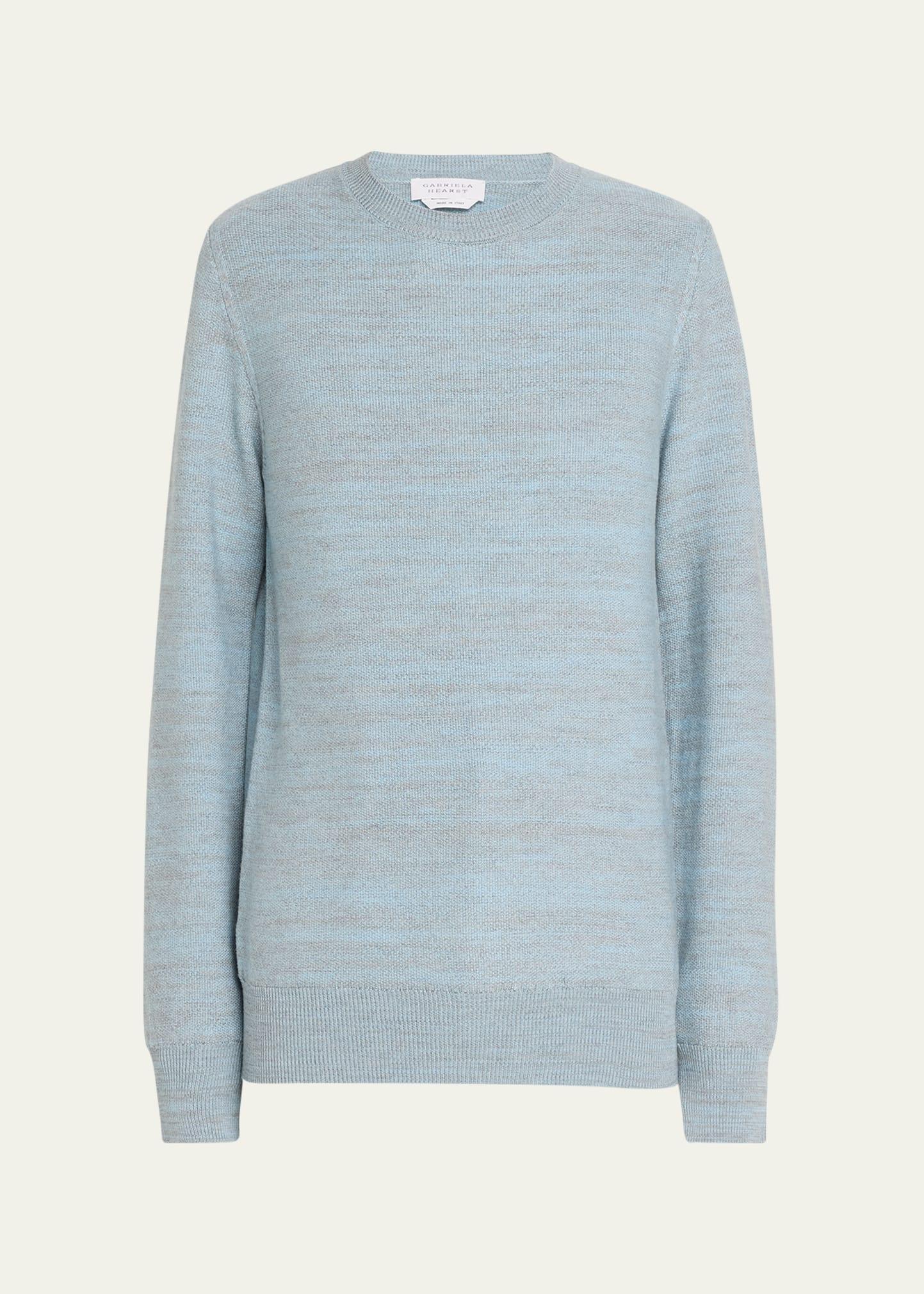 Mens Osian Wool Crewneck Sweater Product Image