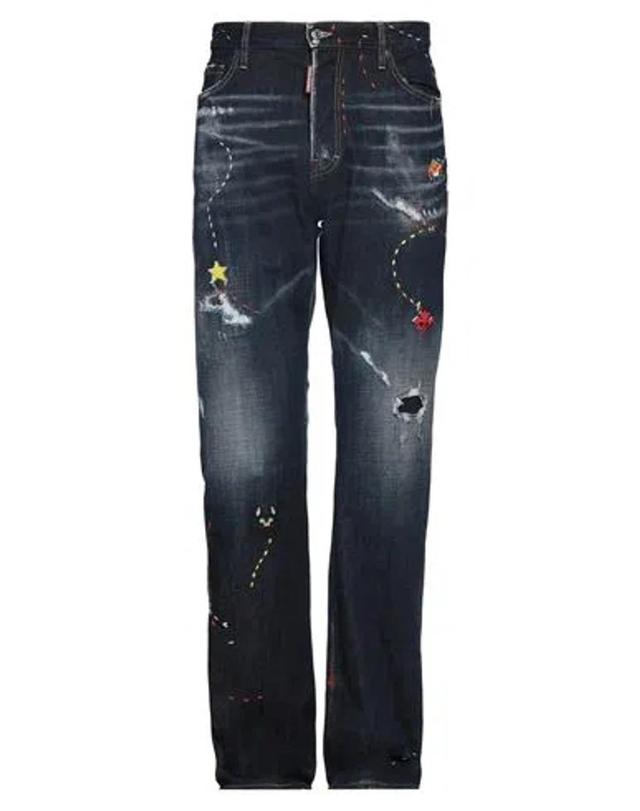 DSQUARED2 Skater Jeans In Blue Product Image