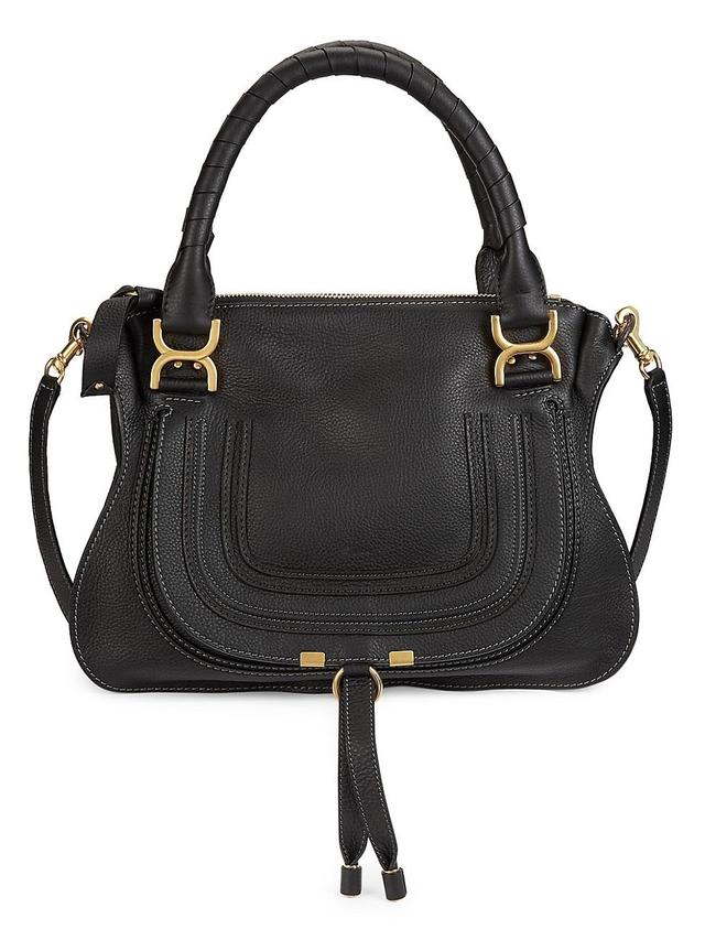 Womens Medium Marcie Leather Satchel Product Image