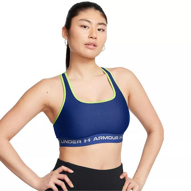 Womens Armour Mid Crossback Sports Bra Product Image