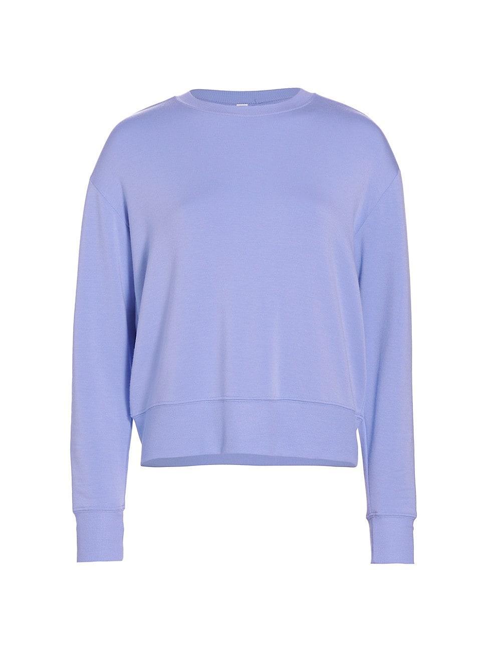 Splits59 Sonja Fleece Sweatshirt (Blush) Women's Clothing Product Image