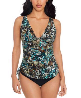 Magicsuit Womens Dani Tankini Top Shirred Bikini Bottoms Product Image