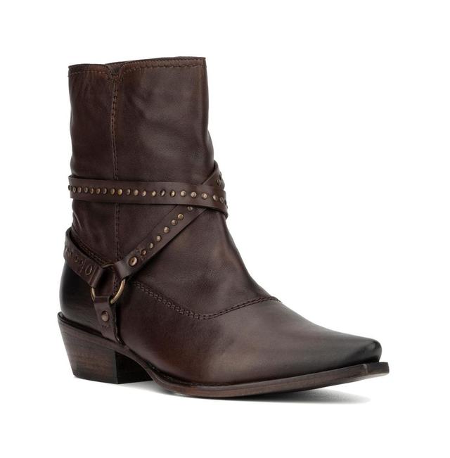 Vintage Foundry Co. Alissa Womens Leather Ankle Boots Product Image