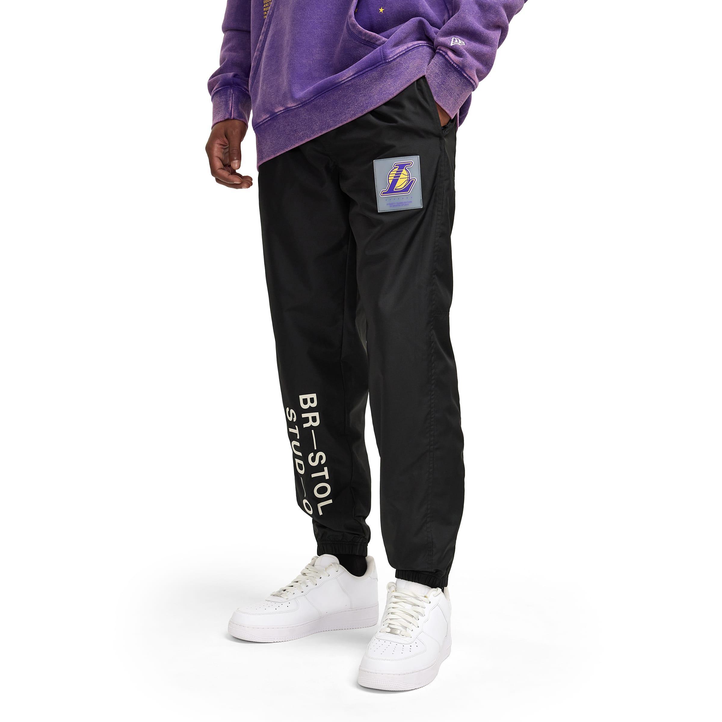 Bristol x Boston Celtics Black Track Pants Male Product Image