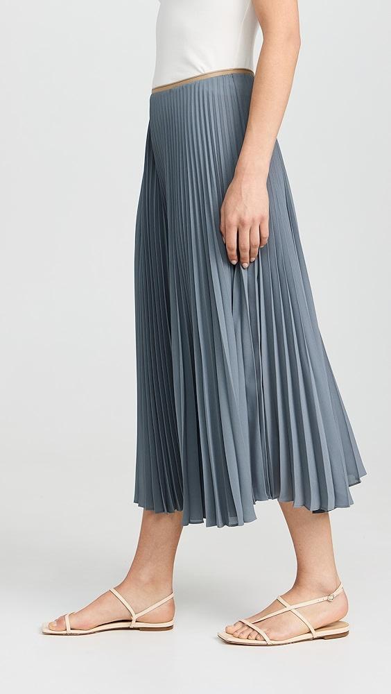 Vince Draped Pleated Skirt | Shopbop Product Image