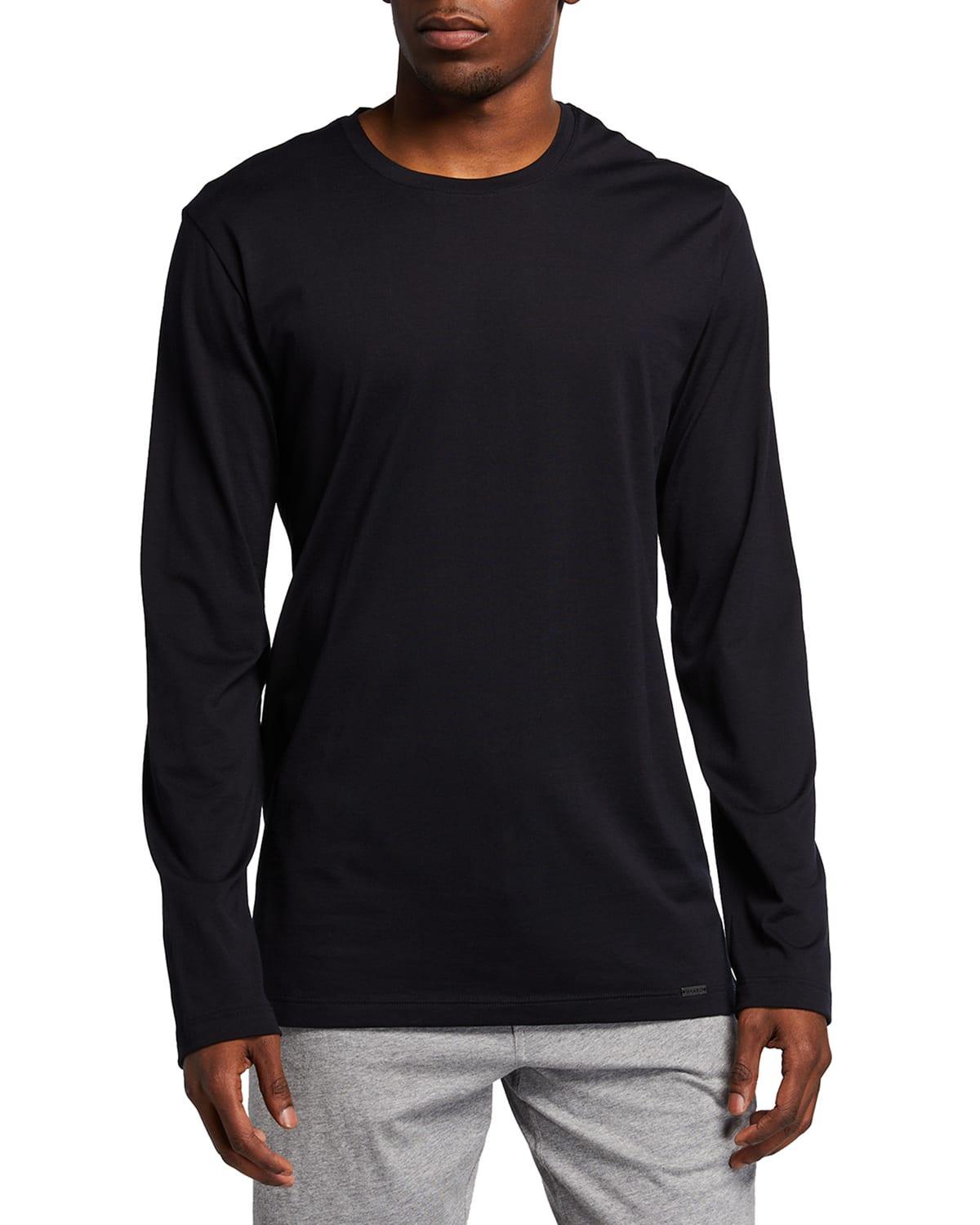 Mens Night And Day Solid Long Sleeve Tee Product Image