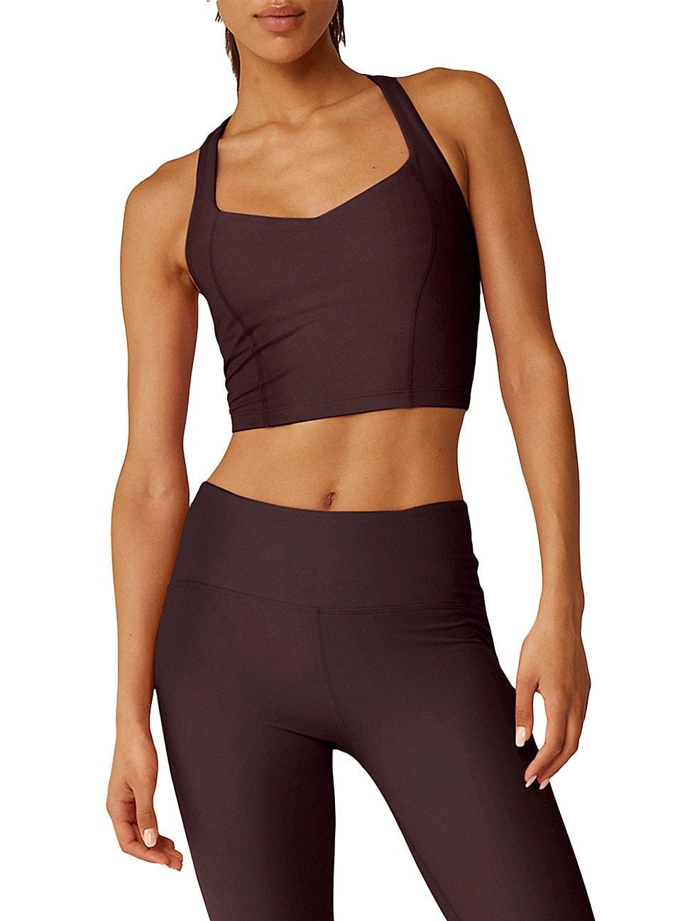 Womens PowerBeyond Intensity Racerback Crop Top Product Image