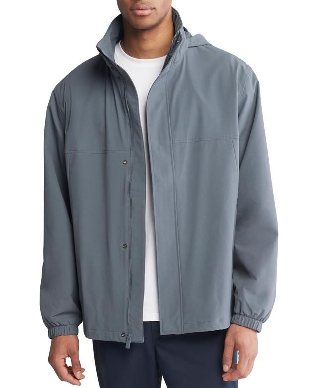 Calvin Klein Mens Tech Zip Windbreaker Jacket Product Image