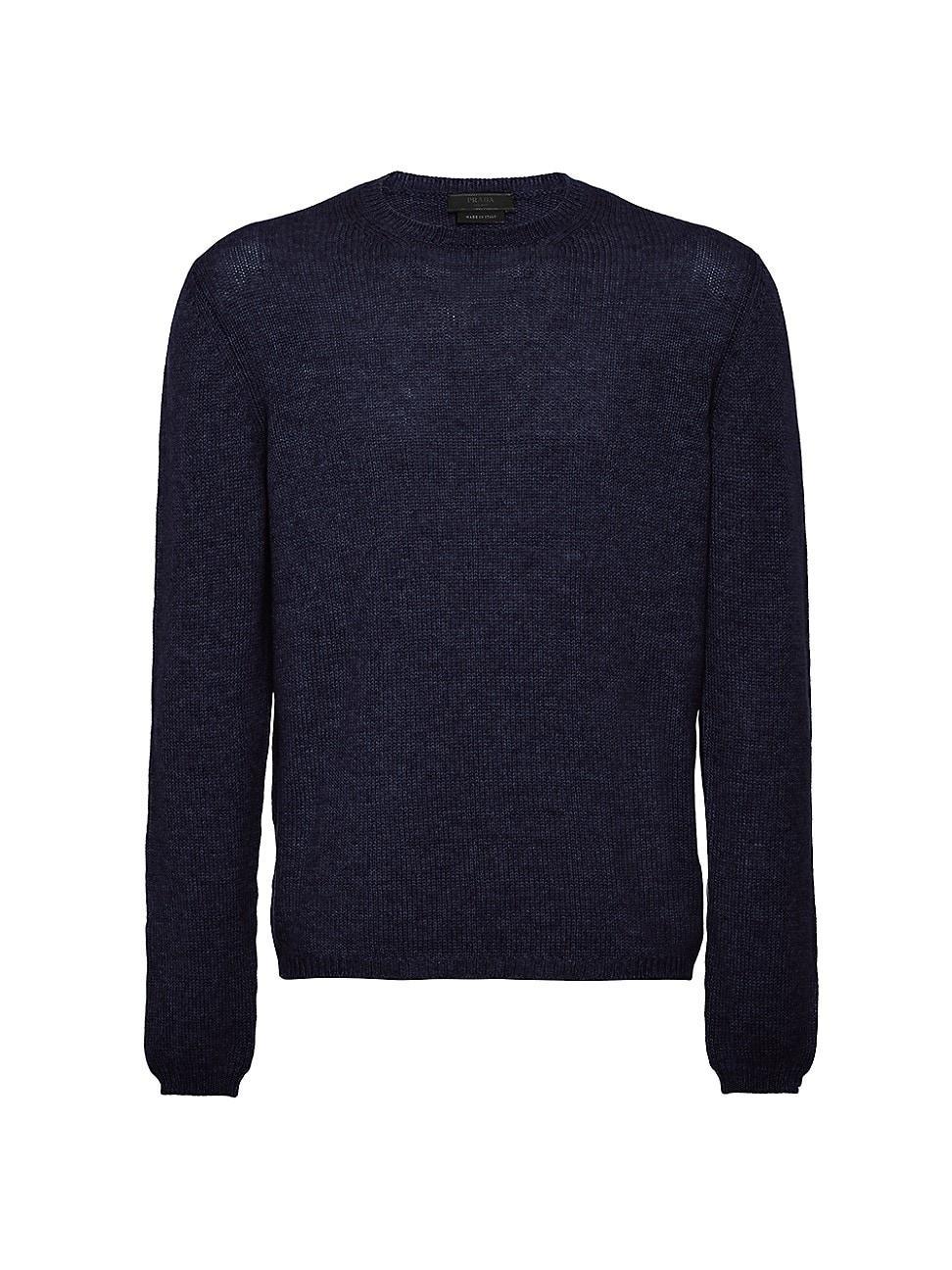 Mens Cashmere Crewneck Sweater Product Image