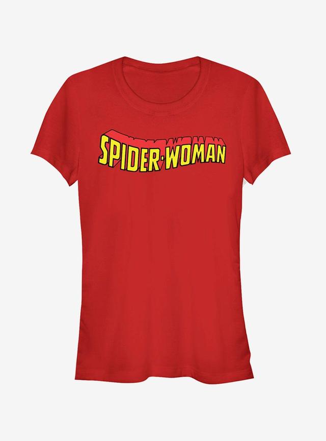 Marvel Spider-Woman Logo Girls T-Shirt Product Image