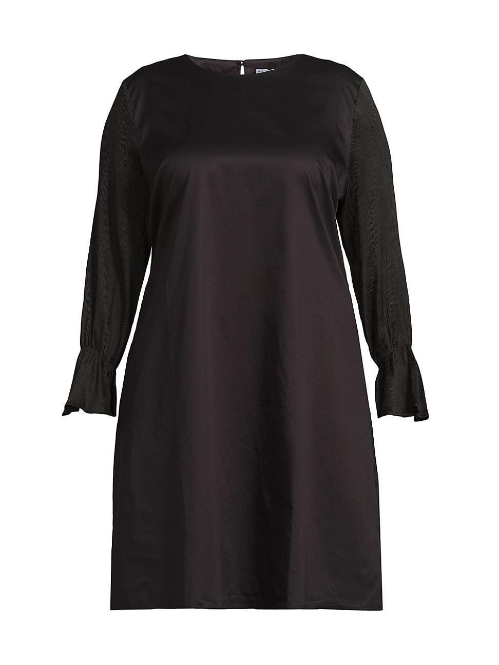 Womens Plus Thalia Cotton Minidress Product Image