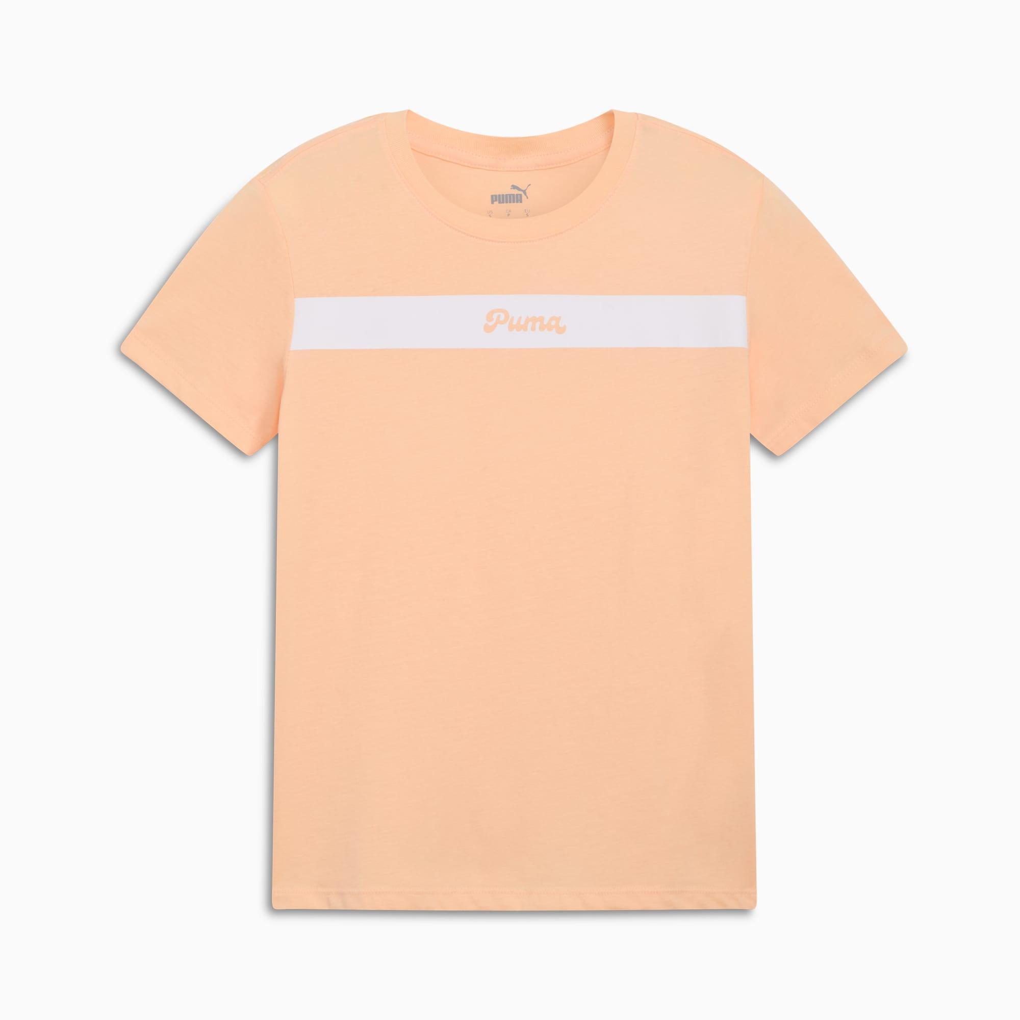 PUMA Upfront Line Logo Women's Tee Product Image