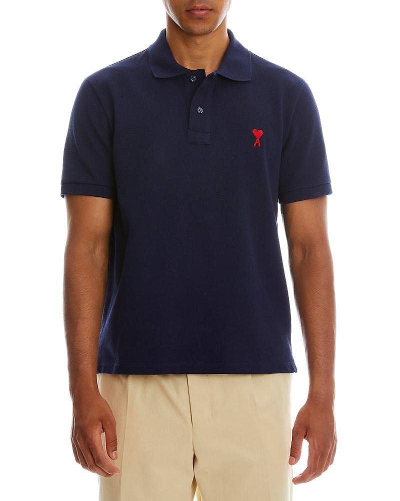 Mens Ami De Coeur Polo Shirt - Nautic Blue - Size Small - Nautic Blue - Size Small Product Image