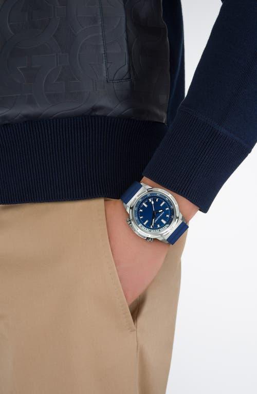 FERRAGAMO Sport Watch, 46mm In Blue Product Image