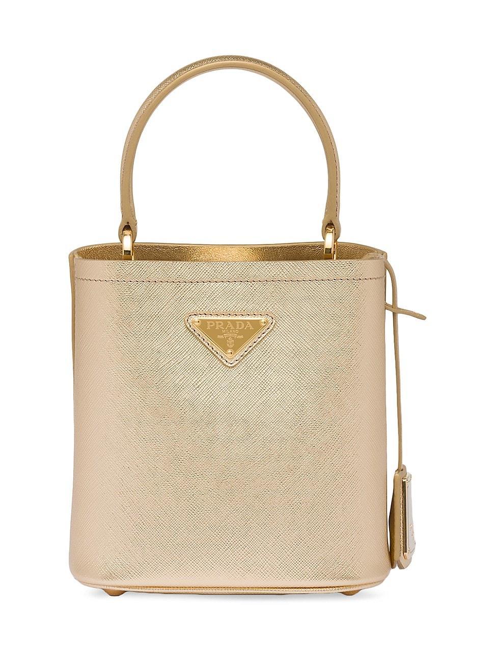 Womens Panier Saffiano Leather Mini Bag Product Image