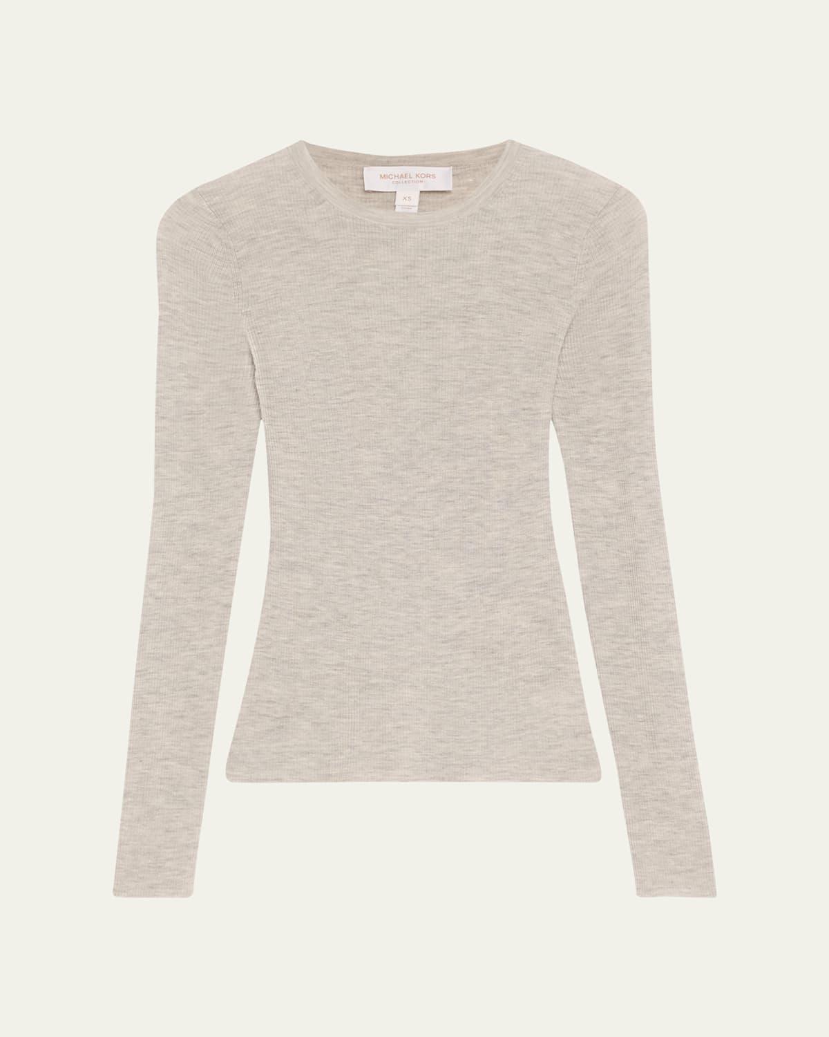 Womens Hutton Ribbed Cashmere Sweater product image