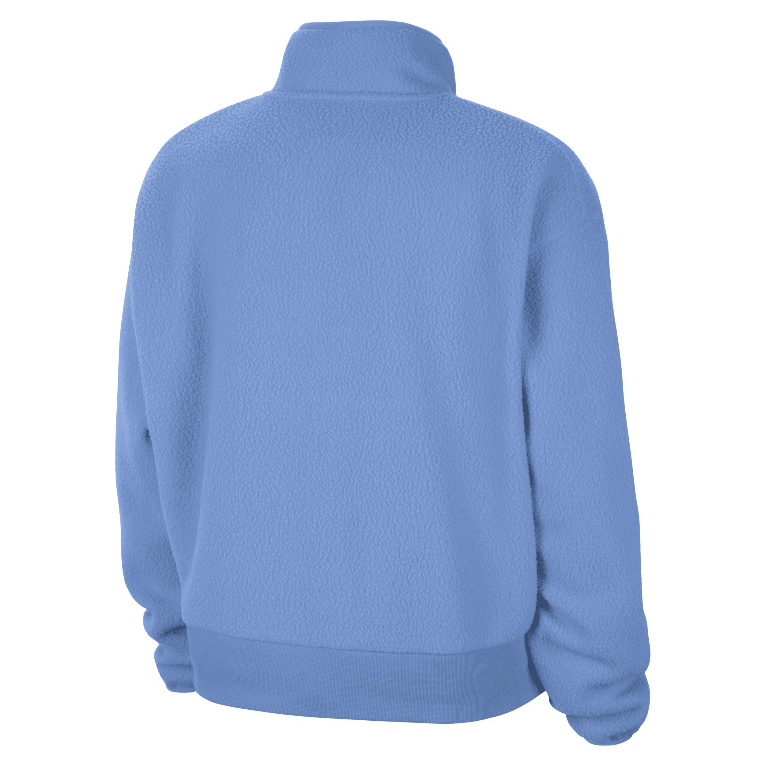 UNC Fly Nike Women's College 1/4-Zip Jacket Product Image