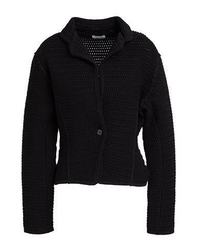 DRIES VAN NOTEN Woman Cardigan Black Size M Cotton Product Image