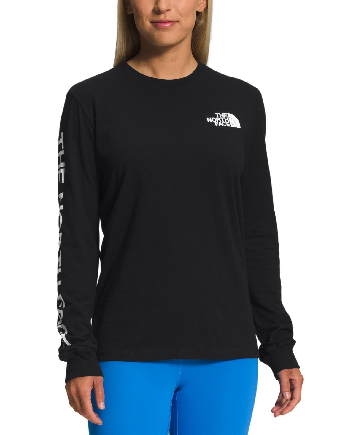 The North Face Womens Long-Sleeve Graphic T-shirt - Mineral Purple Product Image