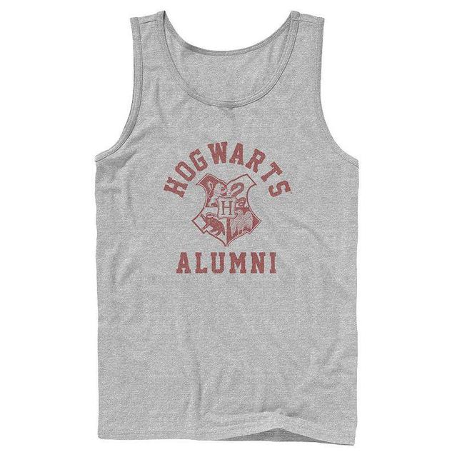 Mens Harry Potter Hogwarts Alumni Crest Tank, Mens Med Grey Product Image