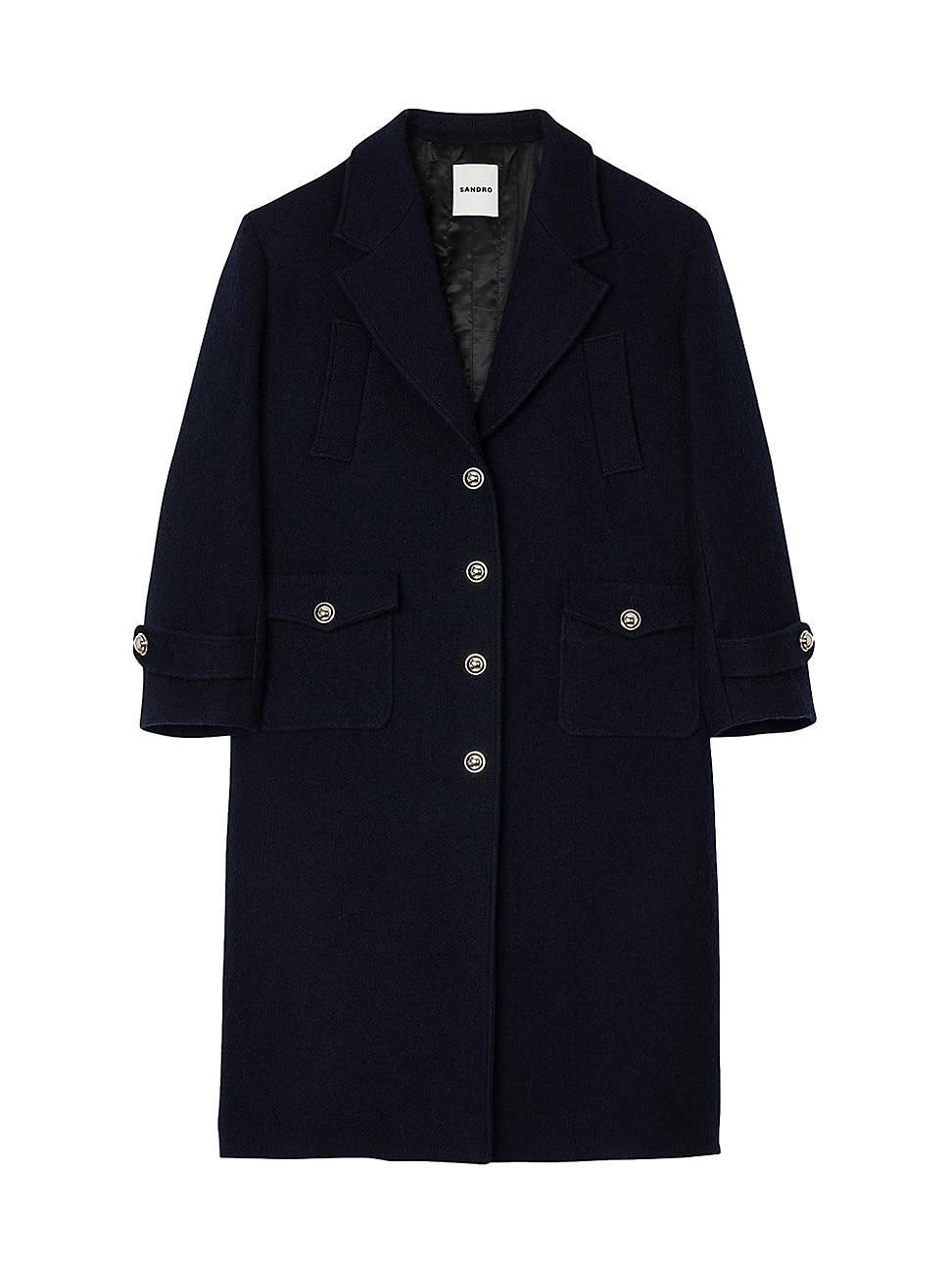 Womens Long Oversized Coat Product Image