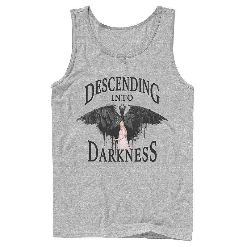 Disneys Maleficent Descending Into Darkness Mens Tee Athletic Grey Product Image