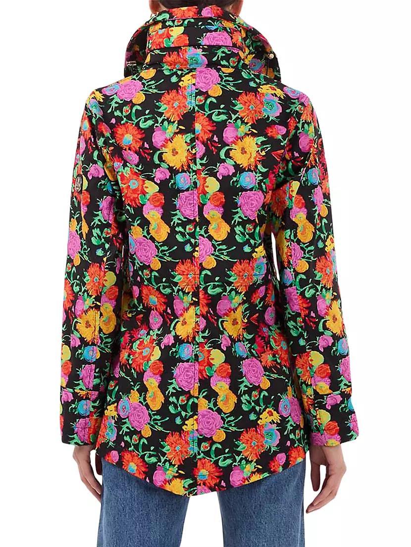 Patterned Zip Jacket Floral Product Image