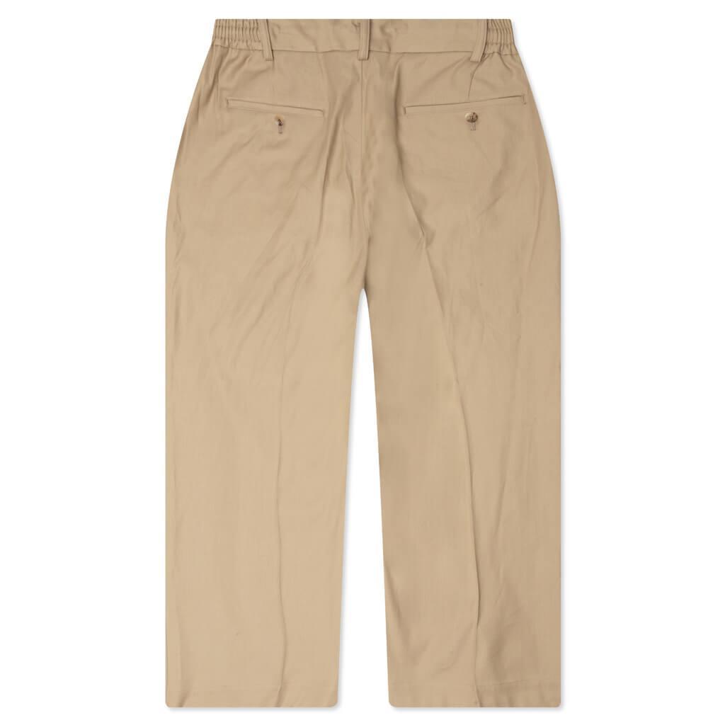 Double Weave Pant - Beige Male Product Image