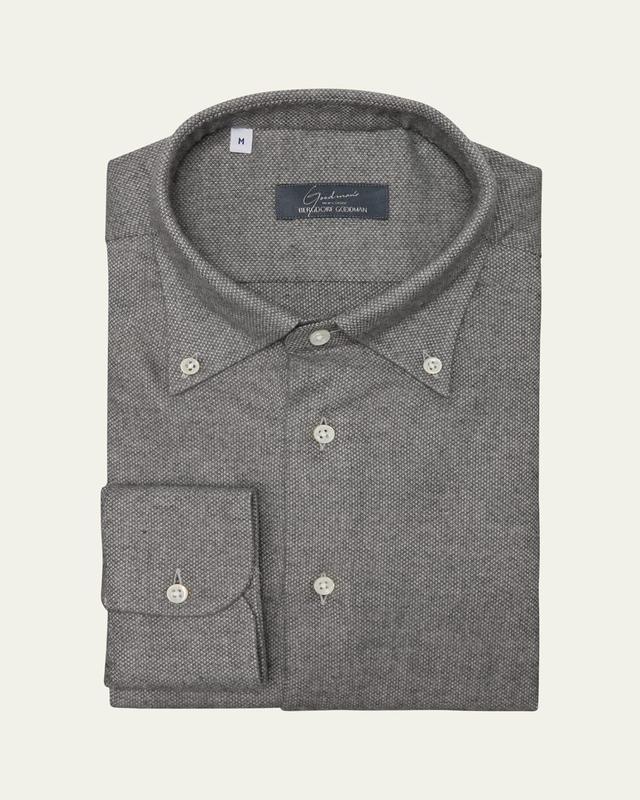 Mens Birdseye Flannel Sport Shirt Product Image