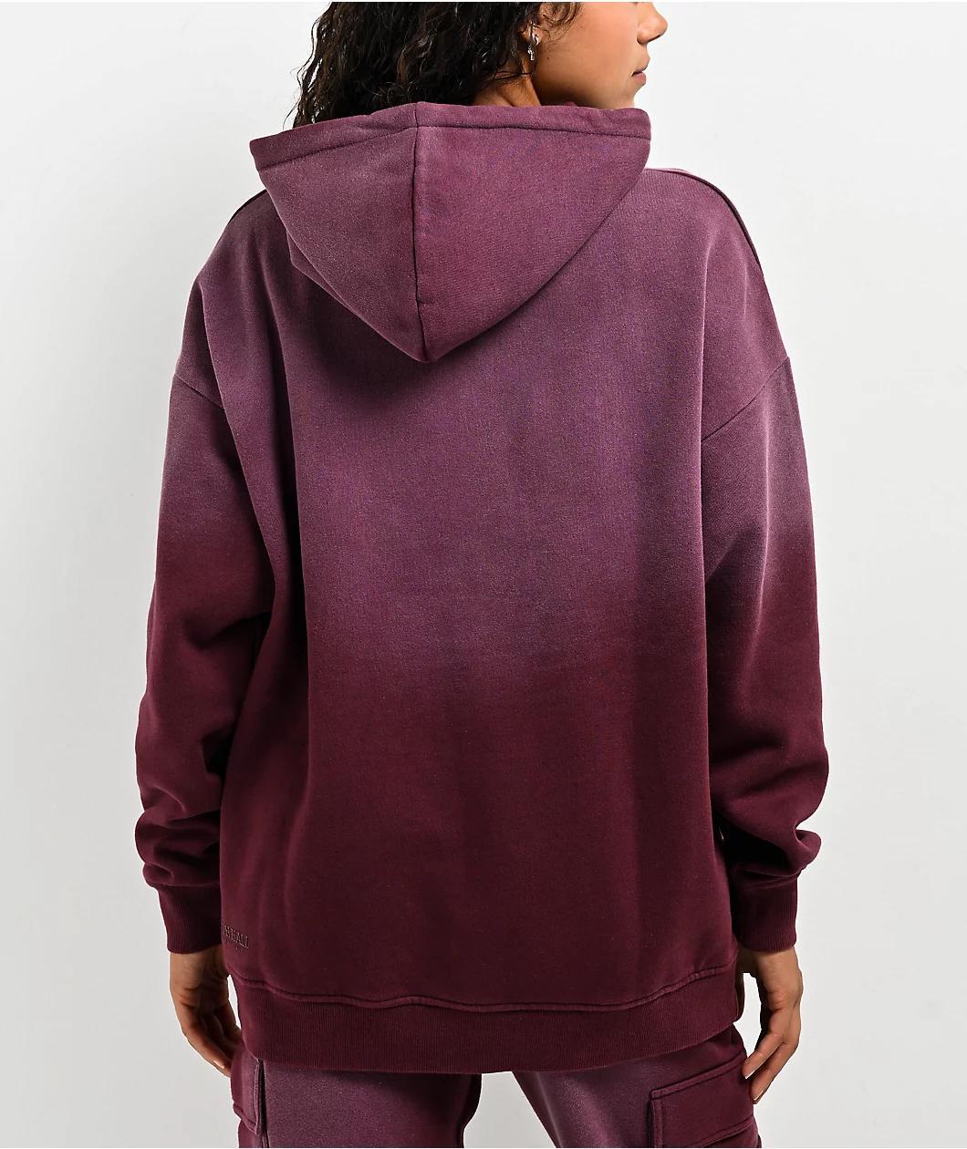 Ninth Hall Fundamentals Geena Sun Bleached Port Royale Oversized Hoodie Product Image