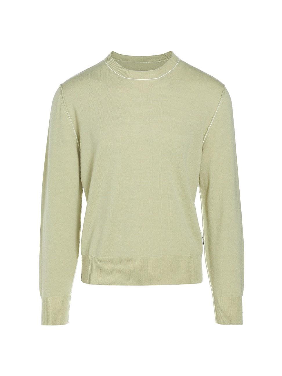 Mens Wool Crewneck Sweater Product Image