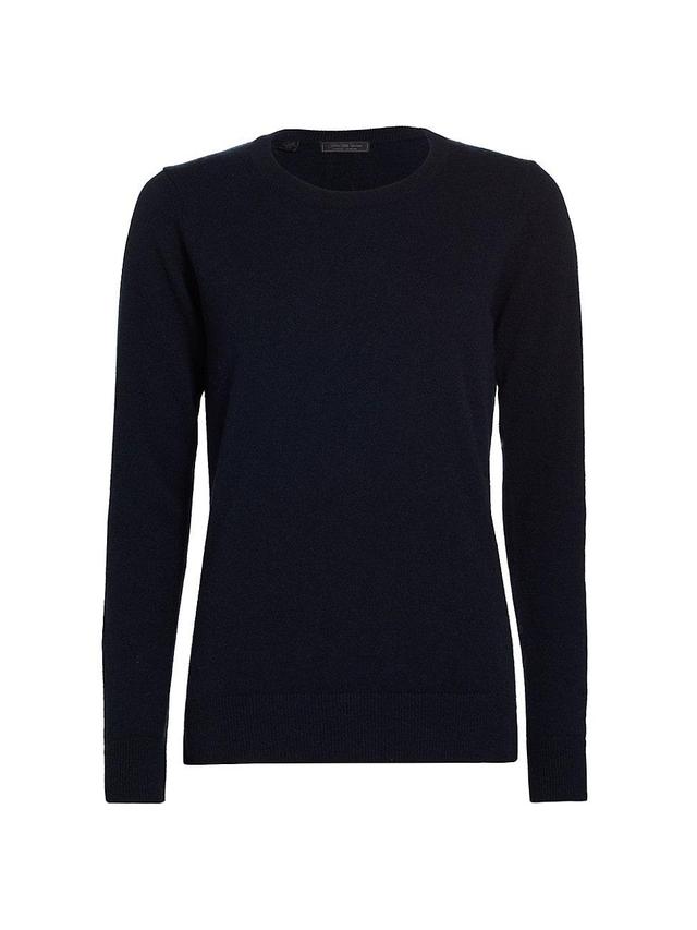 Womens Crewneck Cashmere Pullover Sweater Product Image