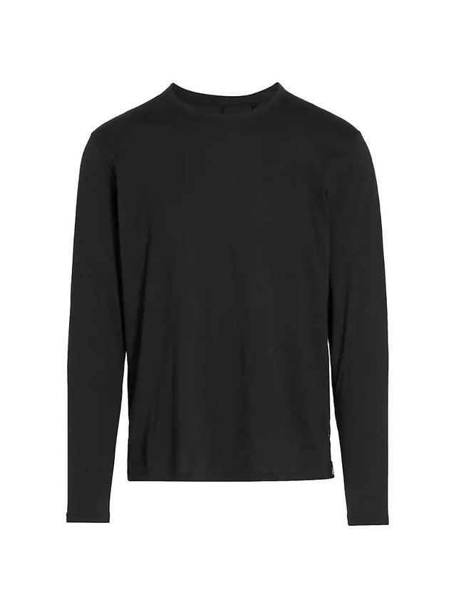 Mens Dwight Long-Sleeve Henley T-Shirt Product Image