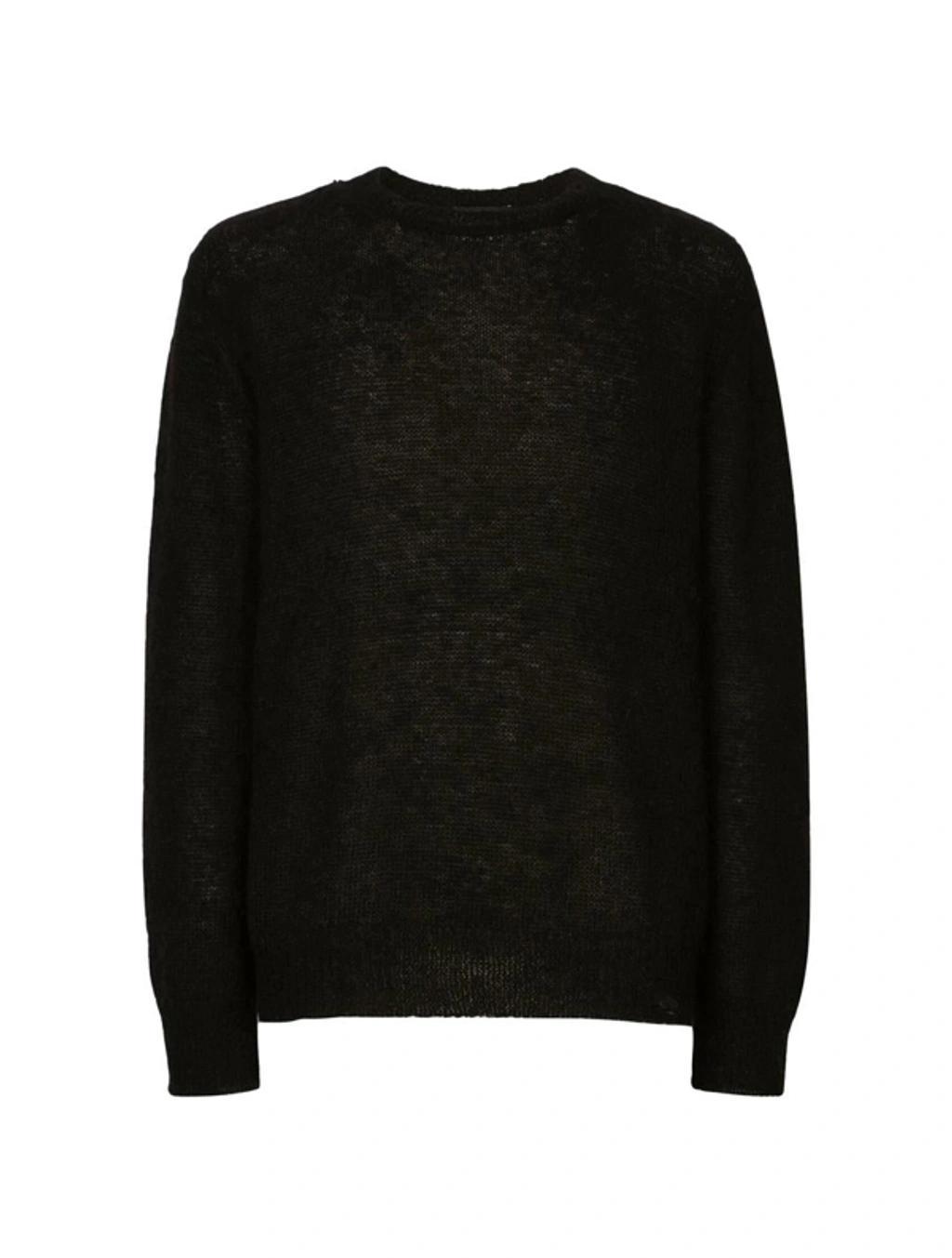 Pull Crew Neck In Black Product Image