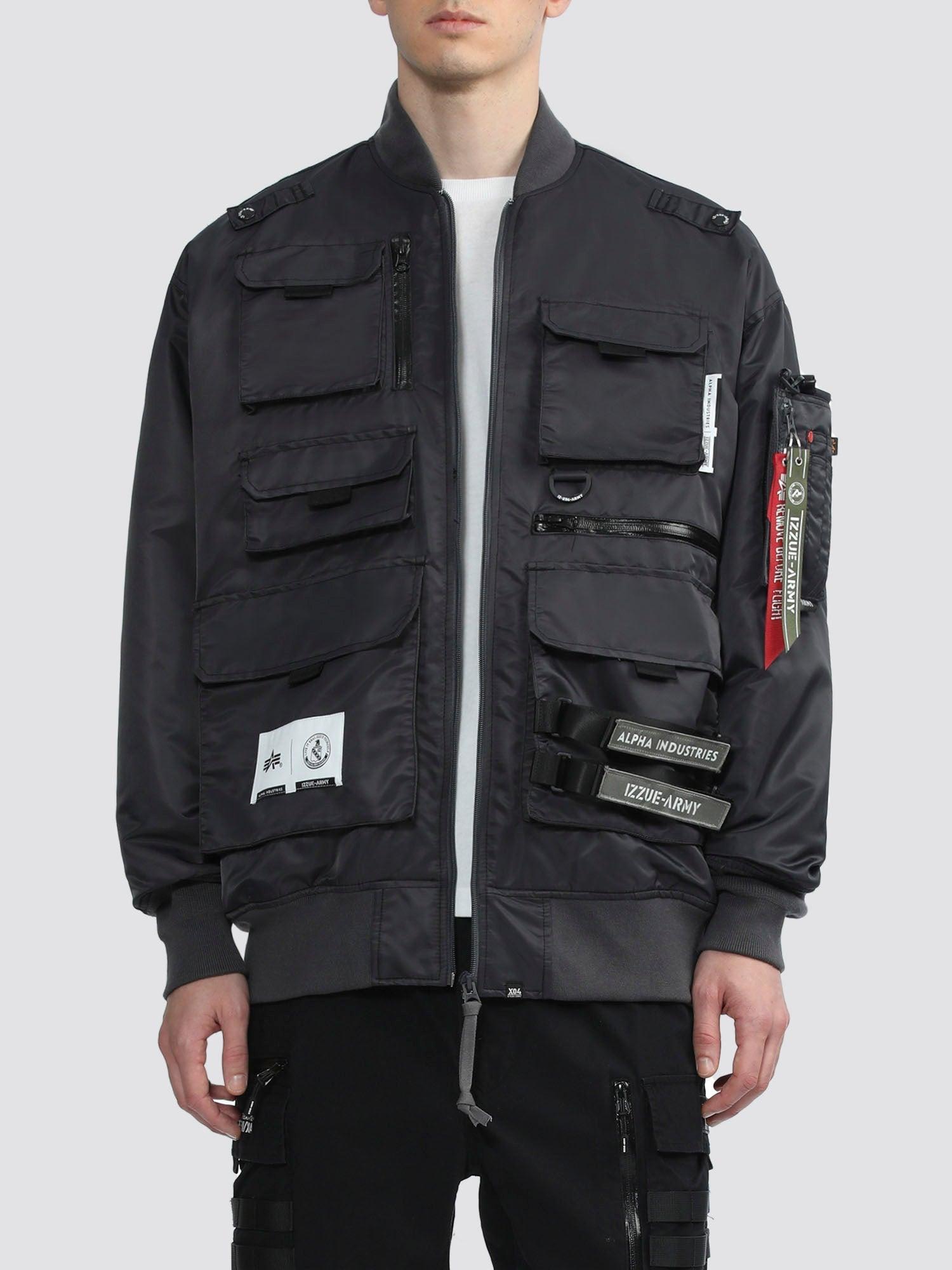 ALPHA X IZZUE UTILITY MA-1 JACKET Product Image