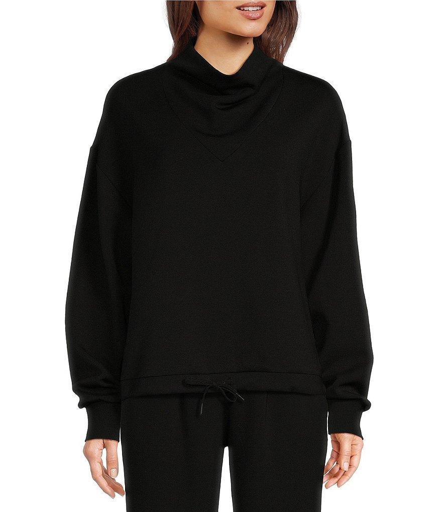 Varley Betsy Sweat Cowl High Neck Shirt Product Image