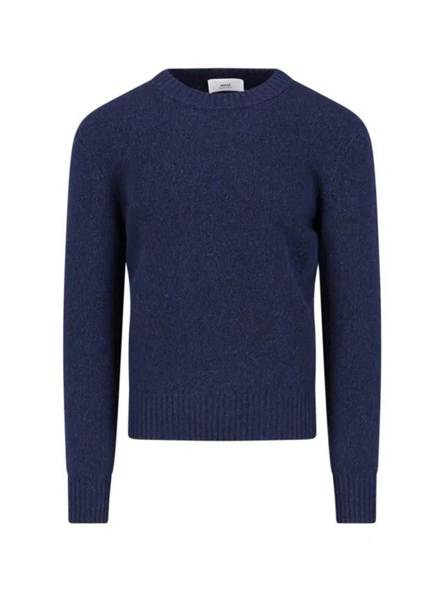 Ami Sweaters In Blue Product Image