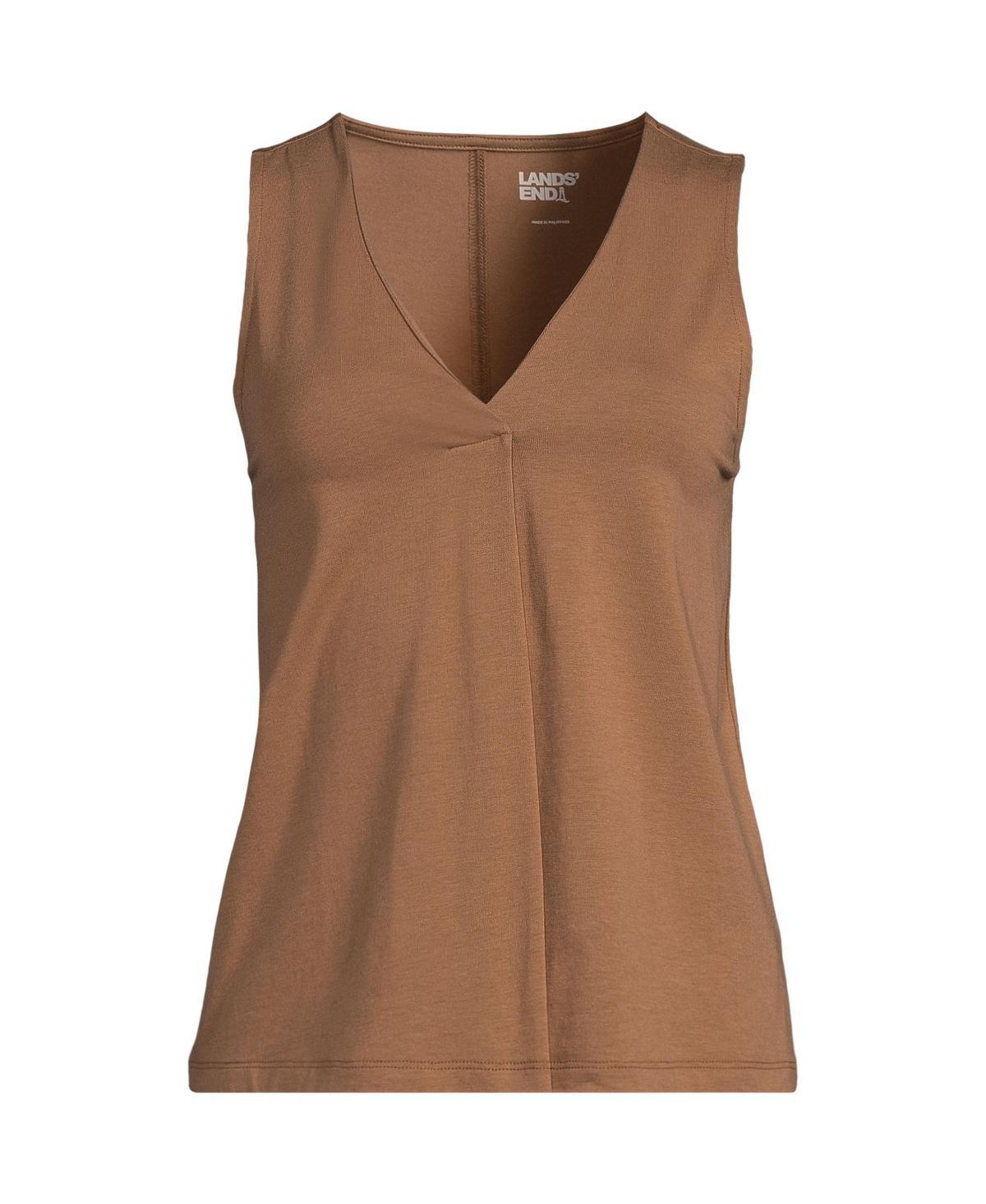 Lands End Womens Lightweight Jersey Tank Top Product Image